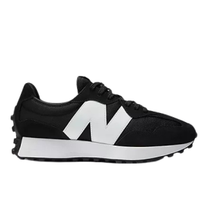New Balance 327 black con white