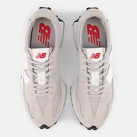 New Balance 327 rain cloud con white - Imagen 4