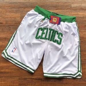 Pantalón Corto NBA Celtics Blancos