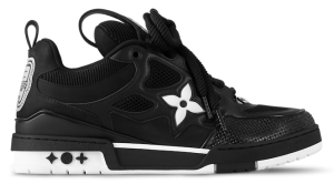 Zapatilla deportiva LV Skate negro y blanco